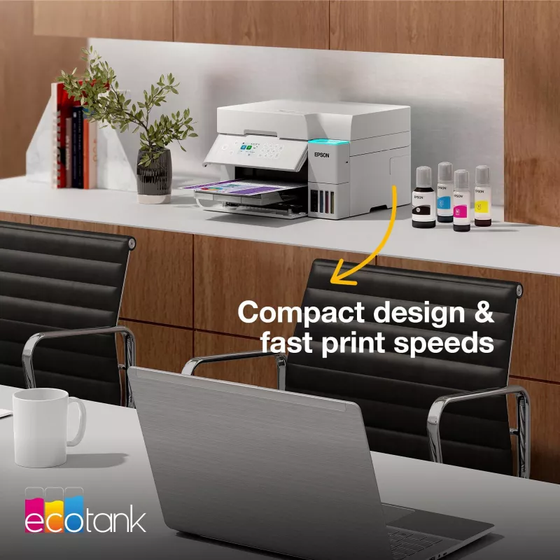 Daugiafunkcinis rašalinis spausdintuvas Epson EcoTank L6376 – spalvotas, A4, 4800 x 1200 DPI, 35 ppm, Wi‑Fi, Ethernet, dvipusis