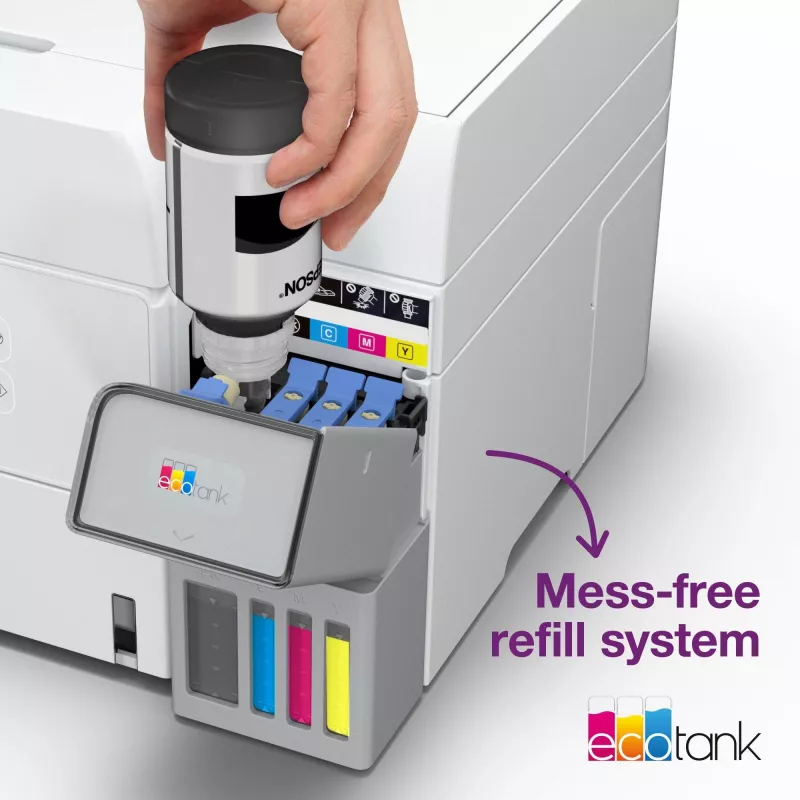 Daugiafunkcinis rašalinis spausdintuvas Epson EcoTank L6376 – spalvotas, A4, 4800 x 1200 DPI, 35 ppm, Wi‑Fi, Ethernet, dvipusis