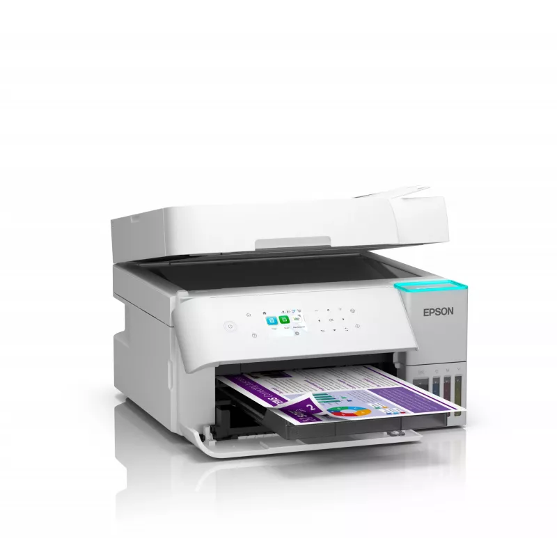 Daugiafunkcinis rašalinis spausdintuvas Epson EcoTank L6376 – spalvotas, A4, 4800 x 1200 DPI, 35 ppm, Wi‑Fi, Ethernet, dvipusis