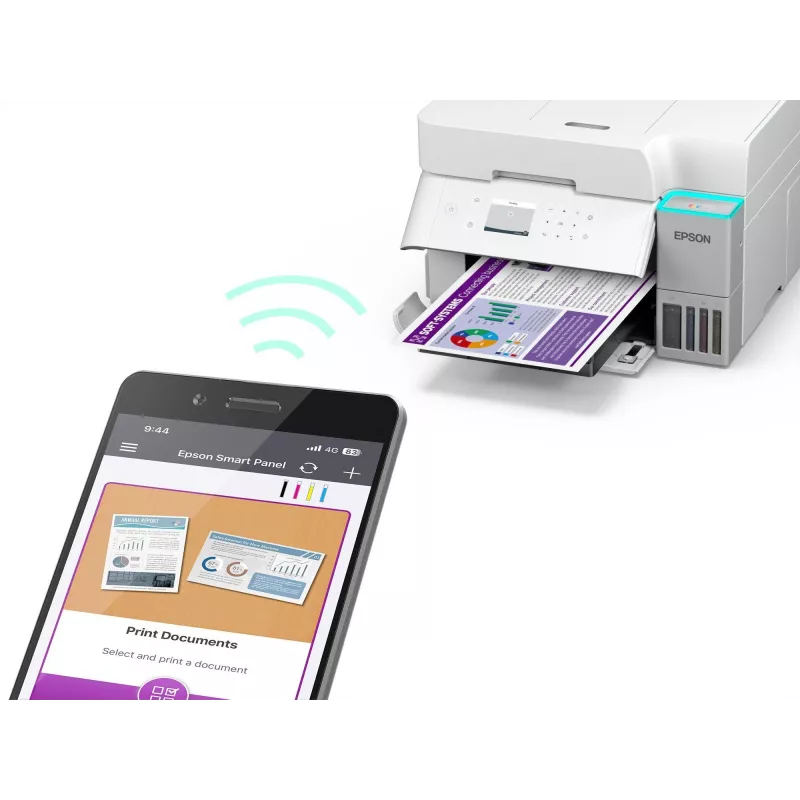 Daugiafunkcinis rašalinis spausdintuvas Epson EcoTank L6376 – spalvotas, A4, 4800 x 1200 DPI, 35 ppm, Wi‑Fi, Ethernet, dvipusis