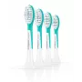 Šepetėlių galvutės Philips Sonicare For Kids HX6044/90, 4 vnt., mėlyna/balta, keitimas kas 3 mėn.