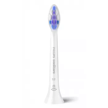 Philips HX6052/87 Šepetėlio antgalis dantų šepetėliui Sensitive, 2 vnt., itin minkšti šereliai, baltas