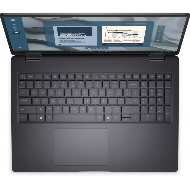 DELL Pro 16 PC16255 nešiojamas kompiuteris, AMD Ryzen™ 5 PRO 230, 40,6 cm (16 colių) Full HD+, 16 GB DDR5, 1 TB SSD, Wi-Fi 6E, Windows 11 Pro, juodas