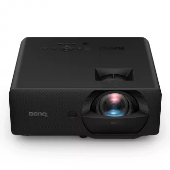 Trumpo fokusavimo projektorius BenQ LH830ST – DLP, UHD 4K (3840x2160), 4000 ANSI liumenų, lazerinis, fiksuotas priartinimas, 16:9, juodas