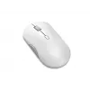 Belaidė tyli pelė Lenovo 700 Multi-Device ambidekstrinė optinė 4000 DPI RF + Bluetooth 8 mygtukai balta