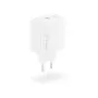 Lenovo G0A6065WEU universalus mobilių įrenginių įkroviklis, 65 W, du USB-C, GaN, baltas