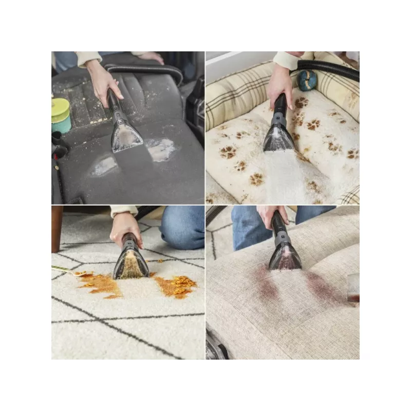 Bissell SpotClean C9 Select nešiojamas valytuvas giliajam valymui Juoda, Skaidri
