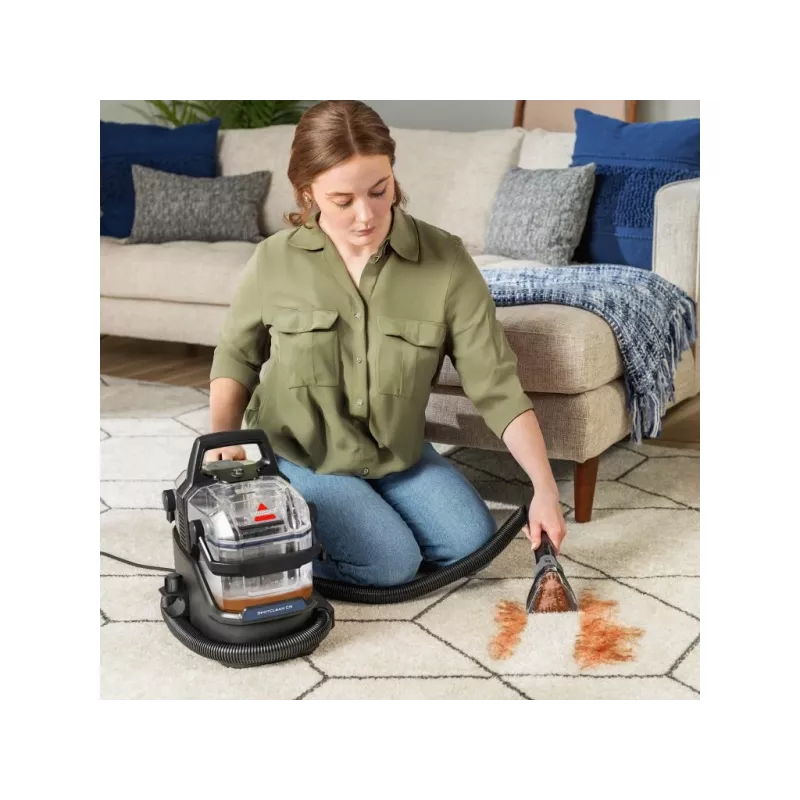 Bissell SpotClean C9 Select nešiojamas valytuvas giliajam valymui Juoda, Skaidri