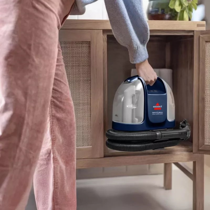 Bissell SpotClean Mini Cordless nešiojamas kilimų valiklis Juodas, Mėlynas