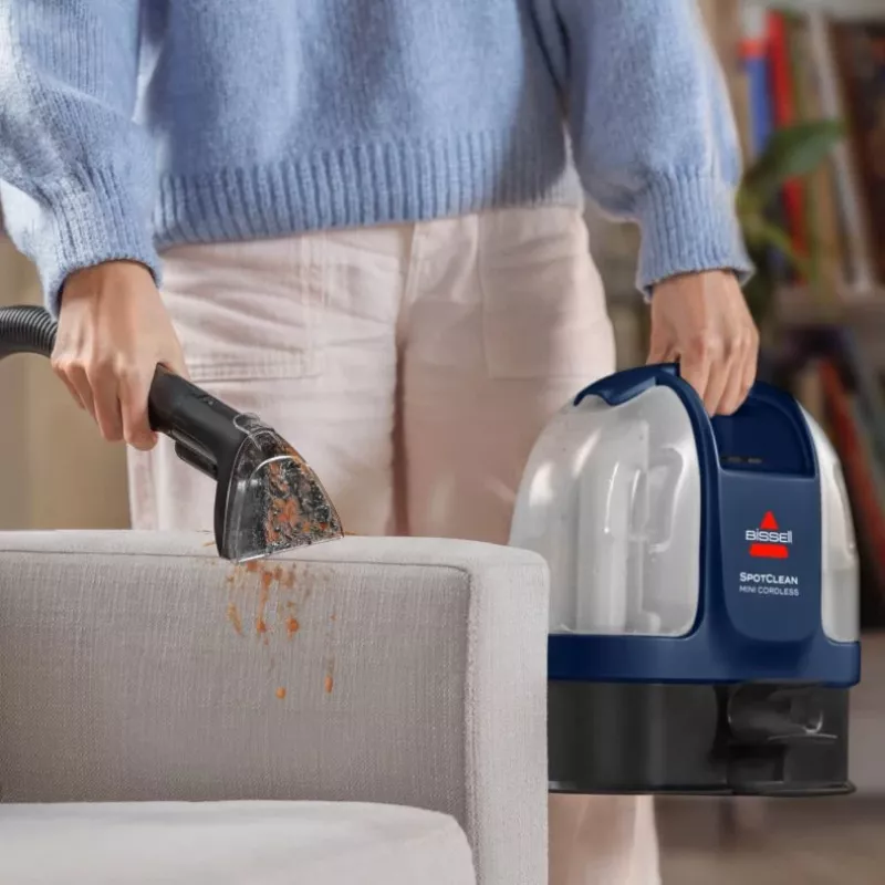Bissell SpotClean Mini Cordless nešiojamas kilimų valiklis Juodas, Mėlynas