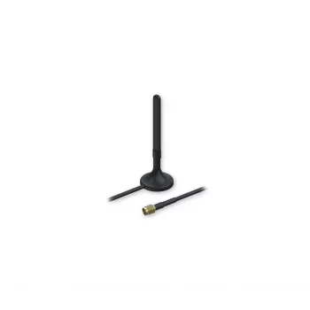 Kryptinė antena TELTONIKA 5G Mobile Magnetic SMA Antena 3,6 dBi, 0,617-0,96 / 1,4-2,69 / 3,3-5,9 GHz, SMA vyriškas