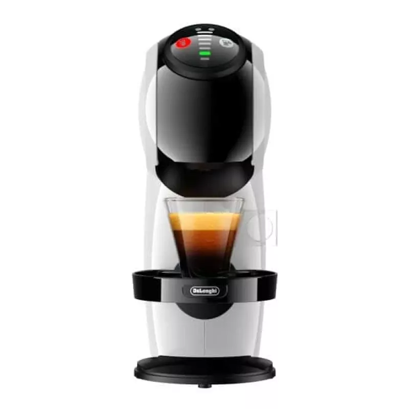 Kavos kapsulinis aparatas De’Longhi EDG226.W — 0,8 l vandens talpa, 15 barų slėgis, 1400 W, baltas