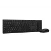 Lenovo 4X31R64357 belaidė klaviatūra ir pelė, įkraunama, Nordic išdėstymas, pilka