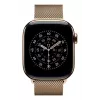 Apple 42 mm auksinė Milano apyrankė