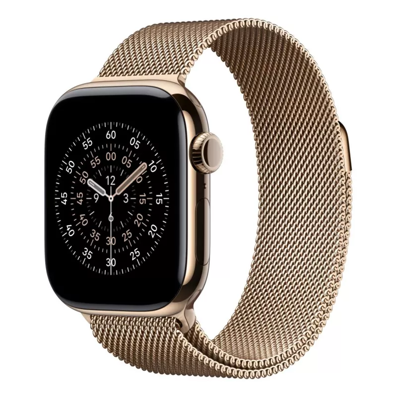 Apple 42 mm auksinė Milano apyrankė