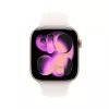 Apple Watch Series 11 GPS 46mm Rožinio aukso aliuminio korpusas su Šviesiai rožiniu sportiniu dirželiu M/L