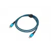 USB-C kabelis LANBERG CA-CMCM-44CU-0005-BK 0,5 m — USB4 Gen 2x2, 40 Gbit/s, 240W, juodas