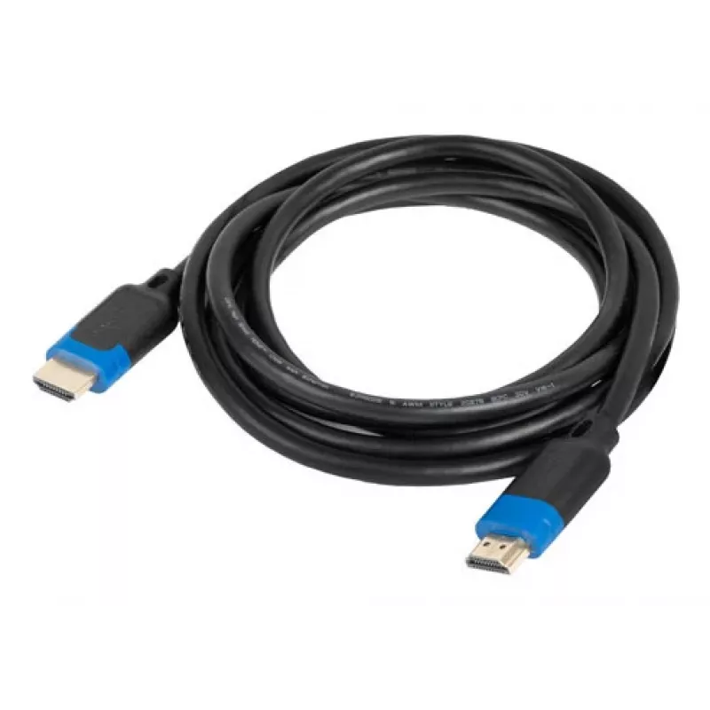 HDMI kabelis LANBERG CA-HDMI-30CC-0030-BK 3 m HDMI A tipas vyriškas–vyriškas 48 Gbit/s HDMI 2.1