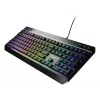 Laidinė pilno dydžio žaidimų klaviatūra Genesis Rhod 530, USB, QWERTY US, membraninė, RGB foninis apšvietimas, 114 klavišų, 1,8 m laidas, juoda