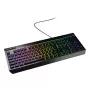 Laidinė pilno dydžio žaidimų klaviatūra Genesis Rhod 530, USB, QWERTY US, membraninė, RGB foninis apšvietimas, 114 klavišų, 1,8 m laidas, juoda