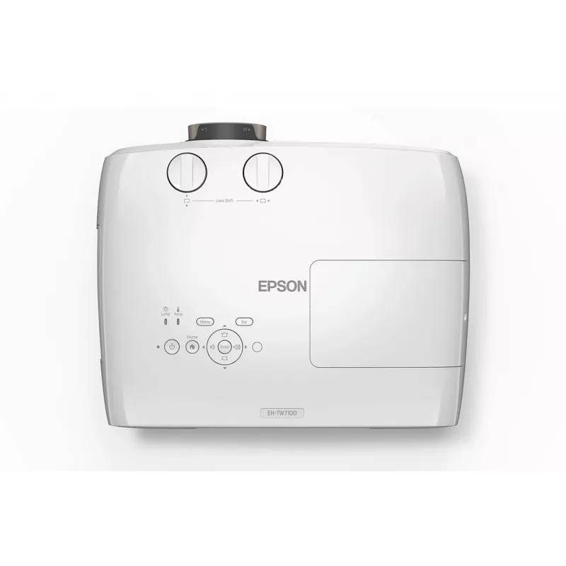 Projektorius Epson EH-TW7100 standartinio fokusavimo 3000 ANSI liumenų 3LCD UHD 4K (3840x2160) 3D baltas