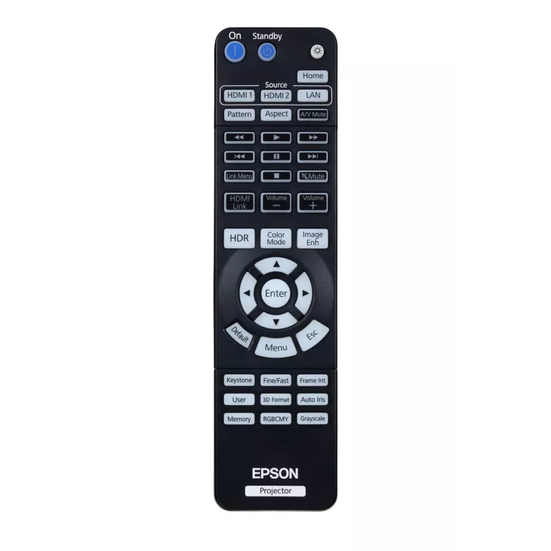 Projektorius Epson EH-TW7100 standartinio fokusavimo 3000 ANSI liumenų 3LCD UHD 4K (3840x2160) 3D baltas