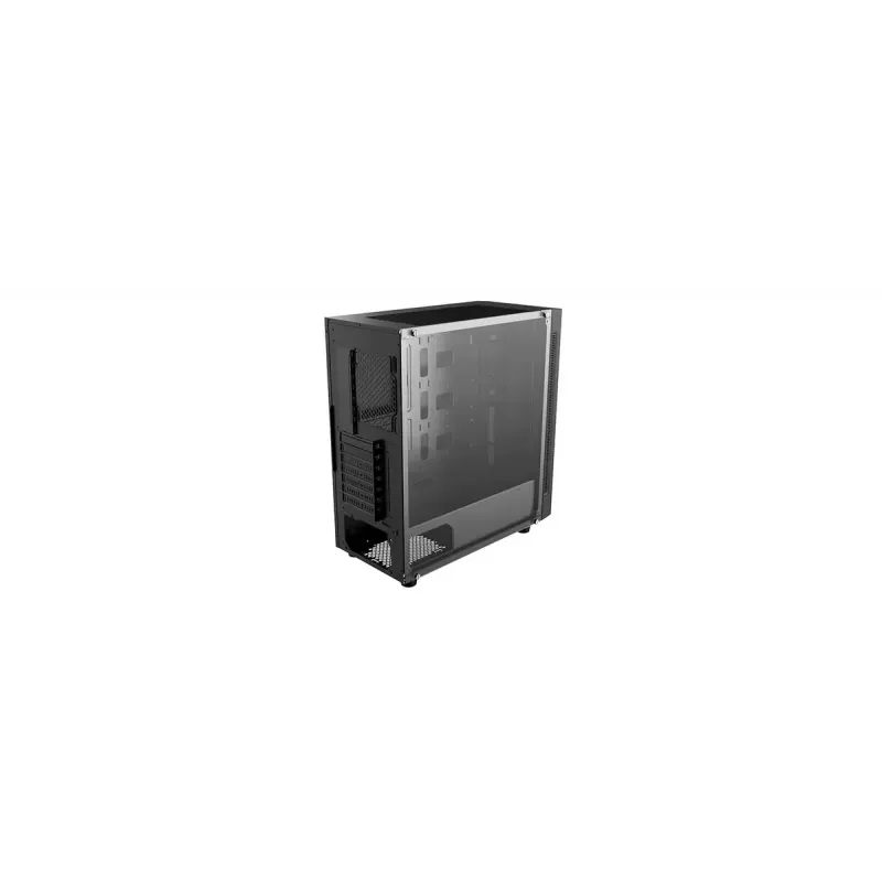 Korpusas DeepCool Matrexx 55 Mesh Midi Tower Juodas — ATX, grūdintas stiklas, palaiko 120/140 mm ventiliatorius