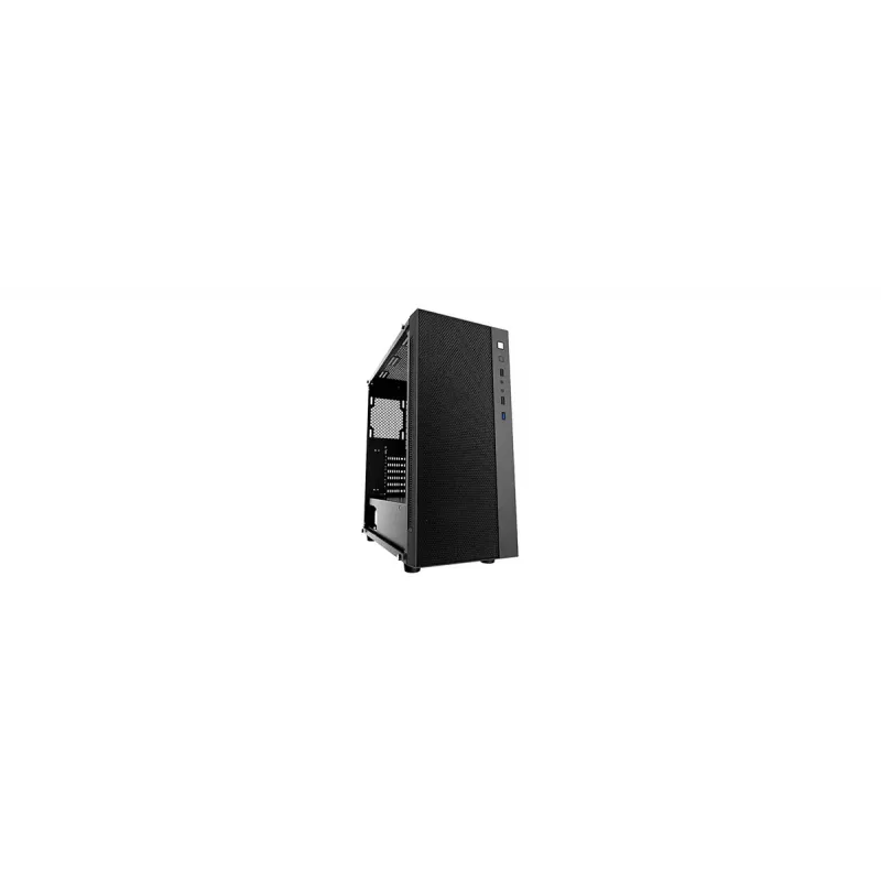 Korpusas DeepCool Matrexx 55 Mesh Midi Tower Juodas — ATX, grūdintas stiklas, palaiko 120/140 mm ventiliatorius