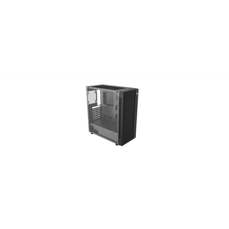 Korpusas DeepCool Matrexx 55 Mesh Midi Tower Juodas — ATX, grūdintas stiklas, palaiko 120/140 mm ventiliatorius
