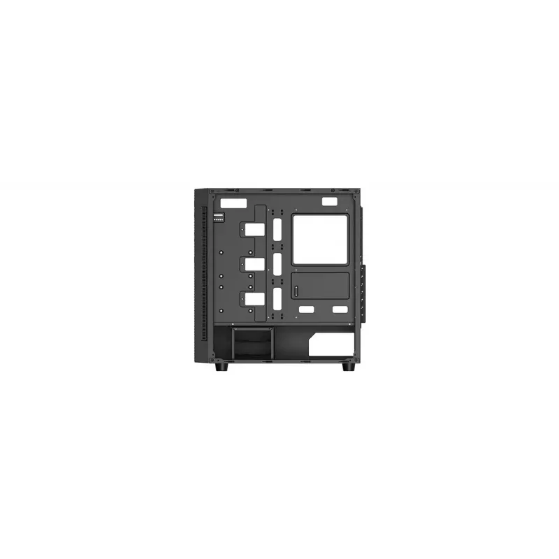 Korpusas DeepCool Matrexx 55 Mesh Midi Tower Juodas — ATX, grūdintas stiklas, palaiko 120/140 mm ventiliatorius