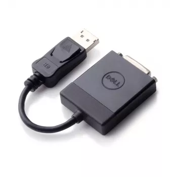 DELL 470-ABEO vaizdo kabelio adapteris DisplayPort į DVI juodas