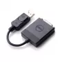 DELL 470-ABEO vaizdo kabelio adapteris DisplayPort į DVI juodas