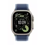 Apple 49 mm mėlynas/ryškiai mėlynas Trail loop - S/M - natūralus titano apdaila
