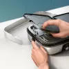Elektrinė keptuvė Philips HD6222/90 2400 W juoda nerūdijantis plienas