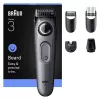 Braun BeardTrimmer 3 80789789 barzdaskutė AC/Baterija 20 2 cm Juoda