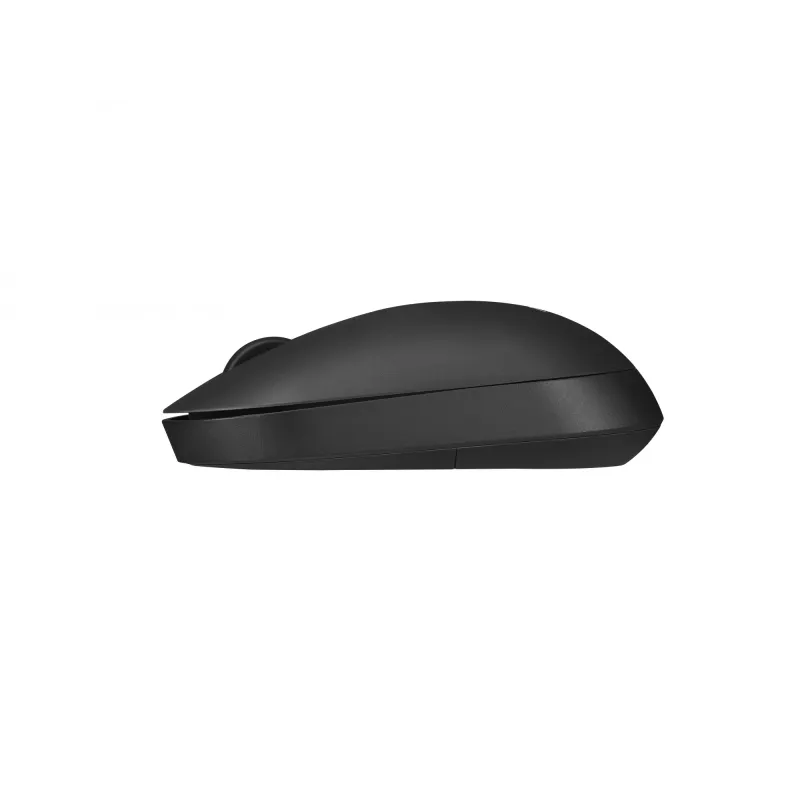 Belaidis klaviatūros ir pelės rinkinys ASUS CW100 — JAV išdėstymas, juoda, pilno dydžio QWERTY klaviatūra, 1600 DPI pelė