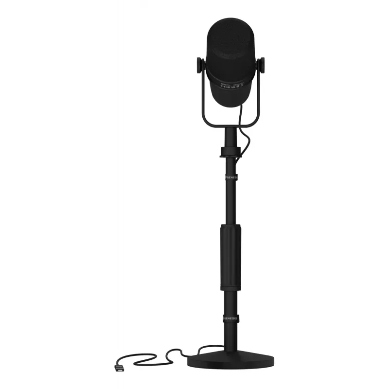 Mikrofonas PC GENESIS RADIUM 750D dinaminis, USB/XLR