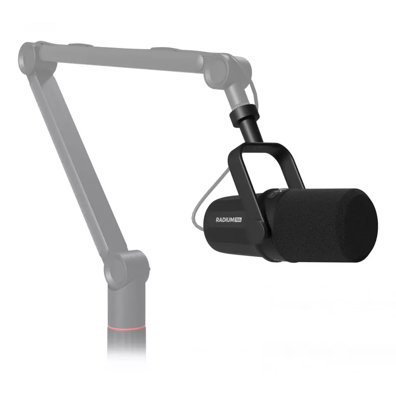 Mikrofonas PC GENESIS RADIUM 750D dinaminis, USB/XLR