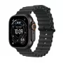 Išmanusis laikrodis Apple Watch Ultra 3 GPS + Cellular 49mm Juodas titano korpusas su juoda vandenyno juosta