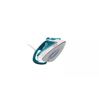 Lyginimo lygintuvas Tefal EasyGliss Plus FV5718, sausas/garinis, Durilium padas, 2400 W, turkio/balta