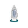 Lyginimo lygintuvas Tefal EasyGliss Plus FV5718, sausas/garinis, Durilium padas, 2400 W, turkio/balta