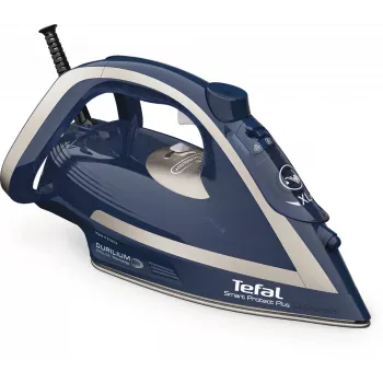Tefal Smart Protect Plus FV6872 sausas ir garinis lygintuvas su Durilium Airglide padu, 2800 W, mėlynas