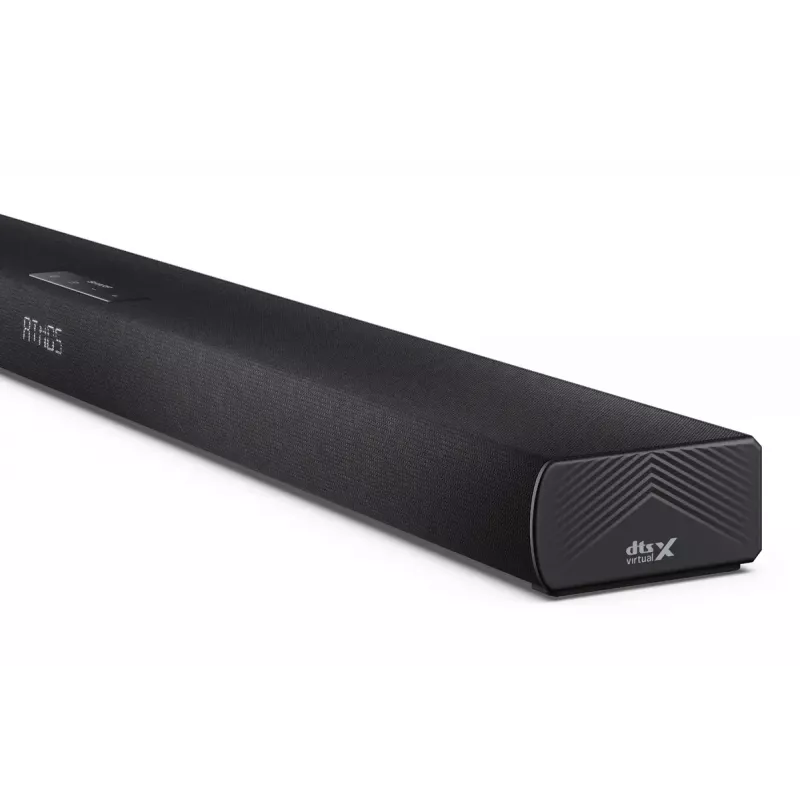 Sharp HT-SBW320 2.1 kanalo itin plonas garso takelis su Dolby Atmos / DTS Virtual:X ir belaidžiu žemų dažnių garsiakalbiu