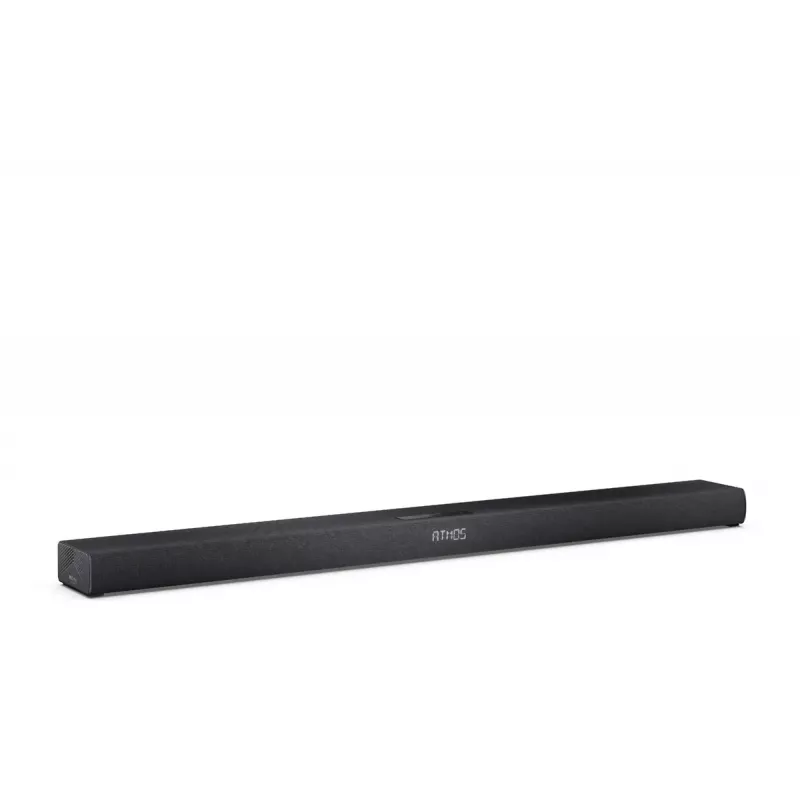 Sharp HT-SBW320 2.1 kanalo itin plonas garso takelis su Dolby Atmos / DTS Virtual:X ir belaidžiu žemų dažnių garsiakalbiu