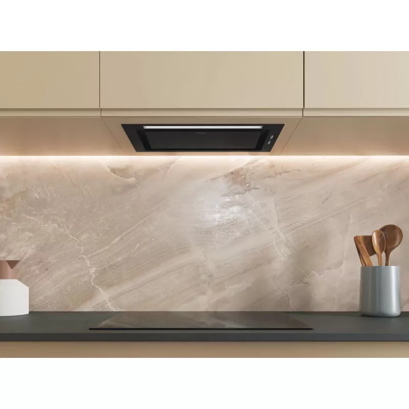 Įmontuojamas gartraukis WHIRLPOOL WCT3 63F LTK – 514 mm, 550 m³/h, juodas nerūdijantis plienas