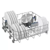 BEKO BDIN38542P įmontuojama indaplovė, 60 cm, 15 komplektų, 8 programos, C klasė, su ekranu, AquaStop, balta