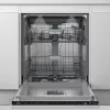 BEKO BDIN38542P įmontuojama indaplovė, 60 cm, 15 komplektų, 8 programos, C klasė, su ekranu, AquaStop, balta