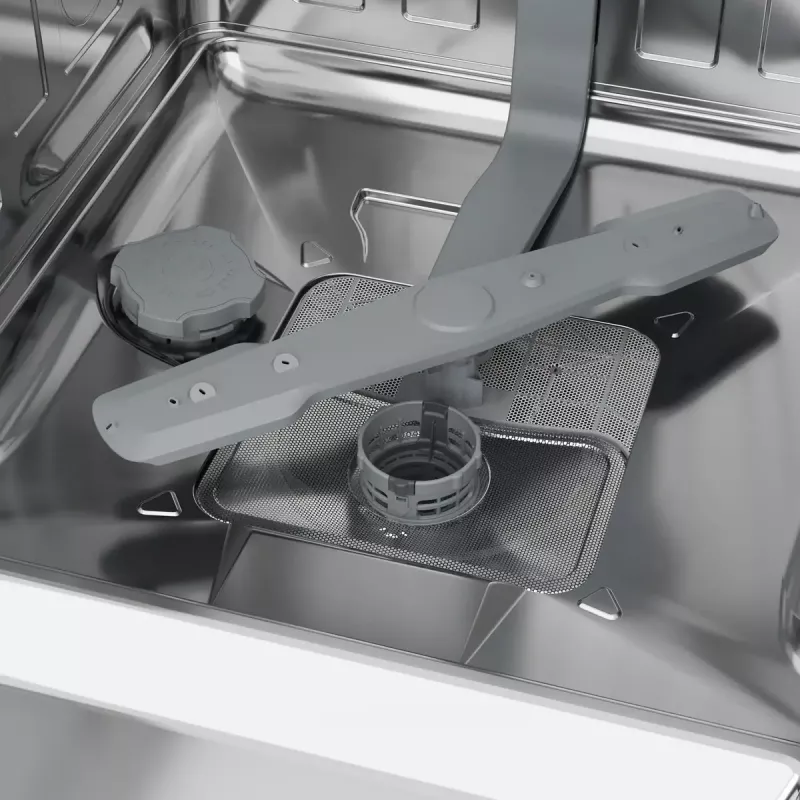Visiškai įmontuojama indaplovė BEKO BDIN36532 — 15 vietų, 60 cm, nerūdijantis plienas, 45 dB, energijos klasė D