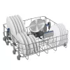 Visiškai įmontuojama indaplovė BEKO BDIN36532 — 15 vietų, 60 cm, nerūdijantis plienas, 45 dB, energijos klasė D