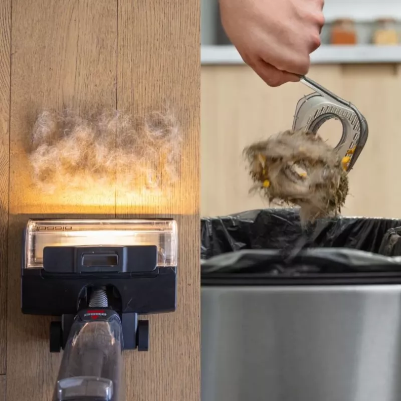 Bissell 4330N belaidis šluotinis dulkių siurblys, sausas ir šlapias valymas, be maišelio, 0,44 l, juodas